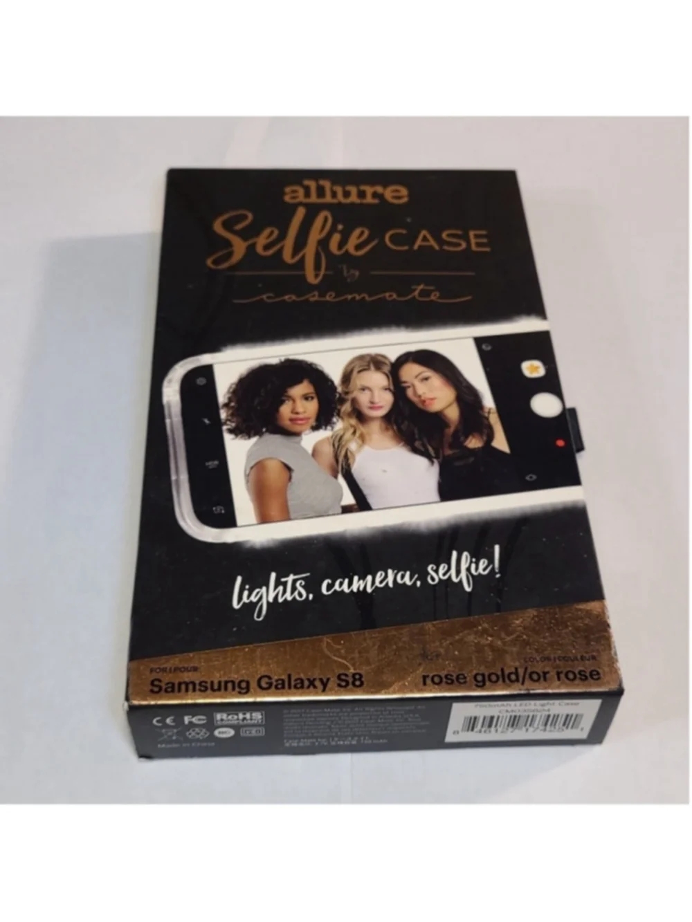 Case-mate Allure Selfie Case for Samsung Galaxy S8 - Rose Gold New In Box
